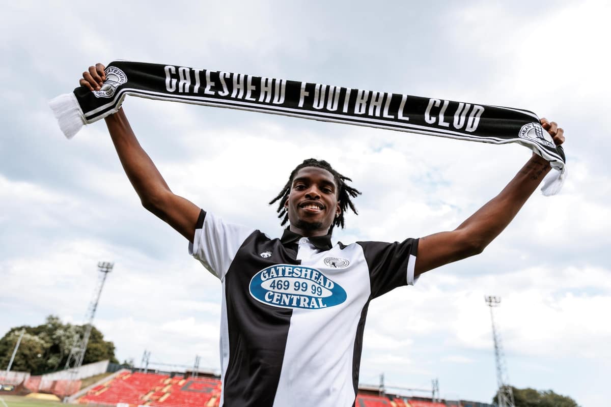 David Eguaibor joins Gateshead FC — Gateshead news photo