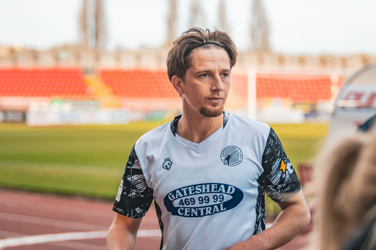 Keaton Ward joins Barrow — Gateshead news photo (Gateshead FC)