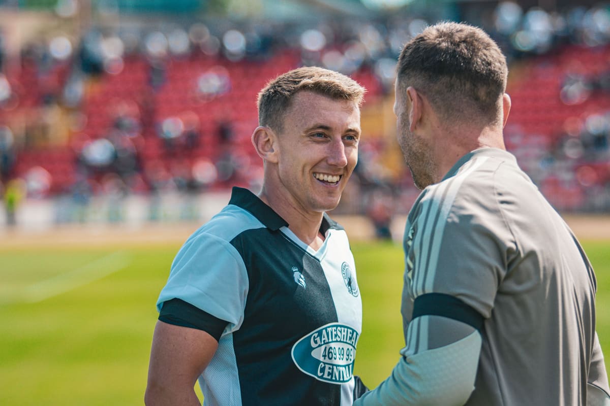 David Ferguson Named Gateshead FC Captain for 2026/27 — Gateshead news photo (Gateshead FC)