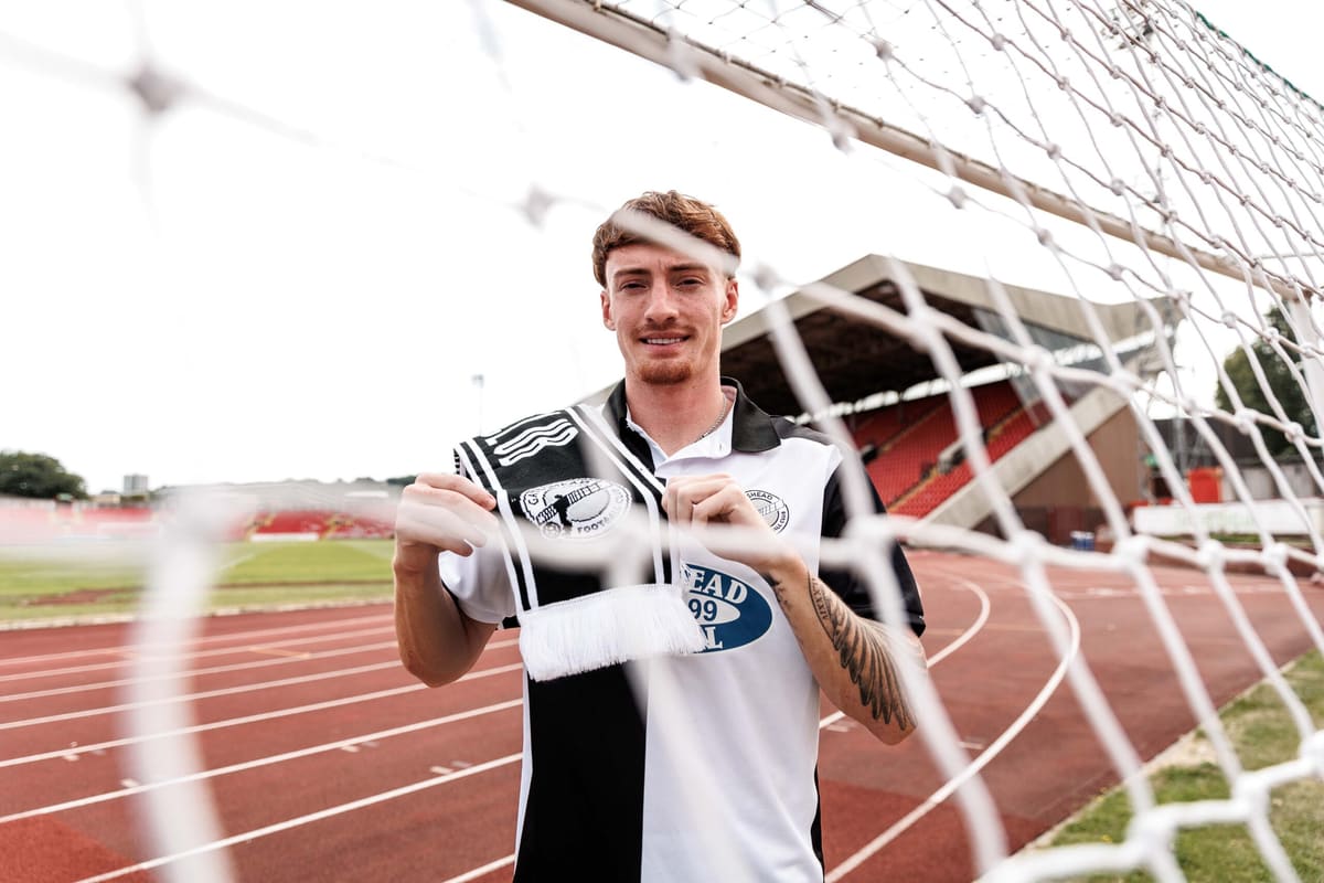 Michael Spellman joins Gateshead FC — Gateshead news photo (Gateshead FC)