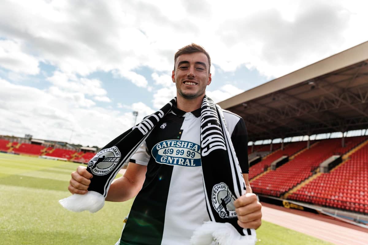 Harrison Holgate joins Gateshead FC — Gateshead news photo