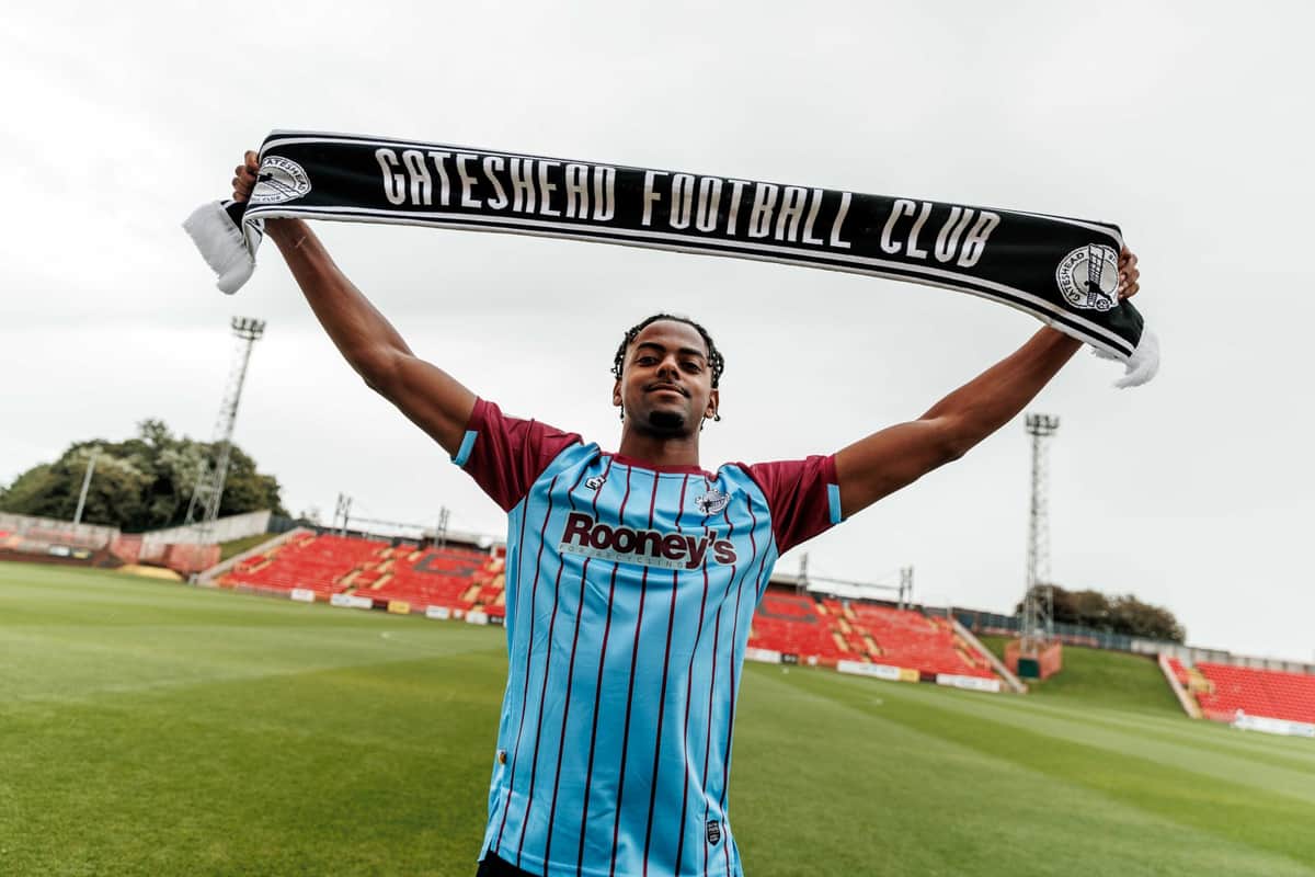 Freddie Issaka joins Gateshead FC — Gateshead news photo